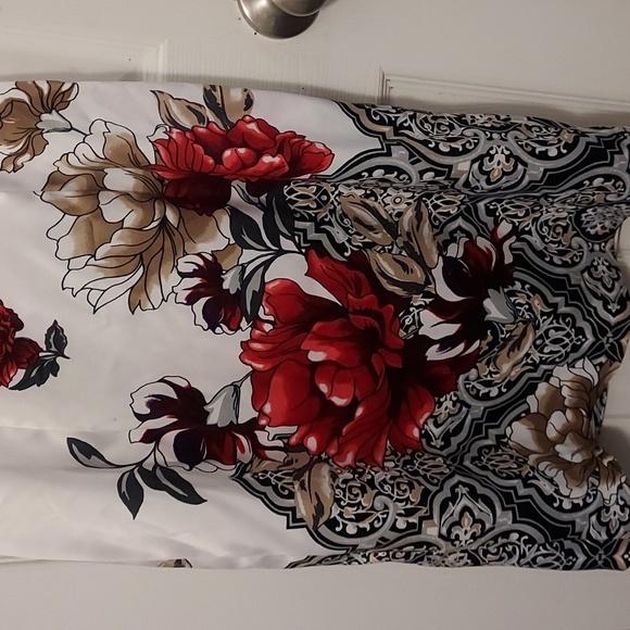 White house black market satin dress - Picture 4 of 6